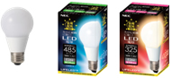 Ｅ２６口金電球形ＬＥＤランプ　２品種　１０月１日発売