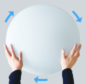 写真：カバーを取り付ける