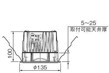 天井直付型_MRD34250W/L-Z3