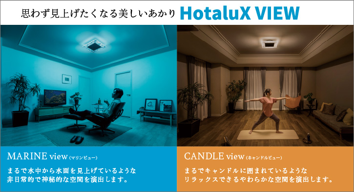 特殊導光板シーリング HotaluX VIEW | 製品特長