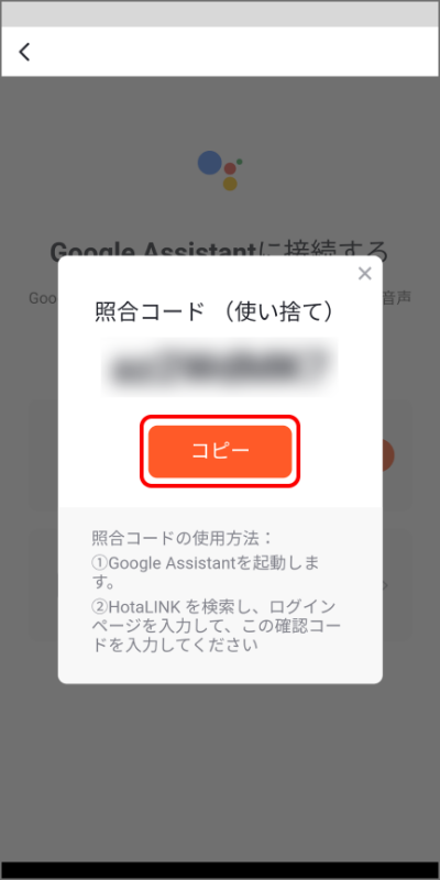 Google Homeへの接続